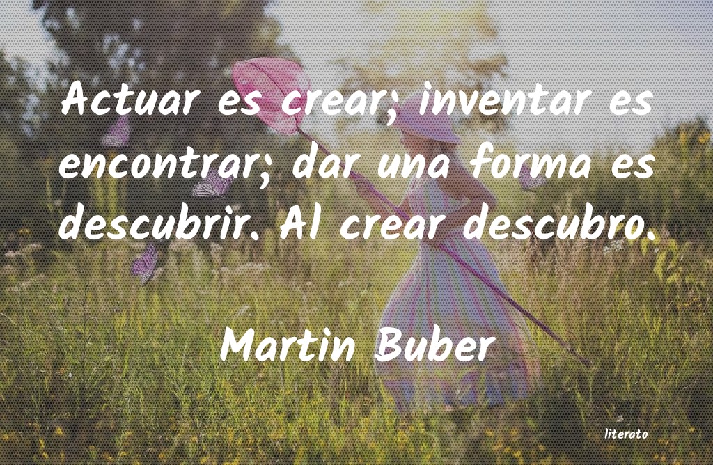 frases de Martin Buber