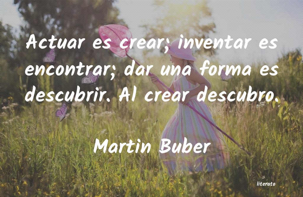 Frases de Martin Buber