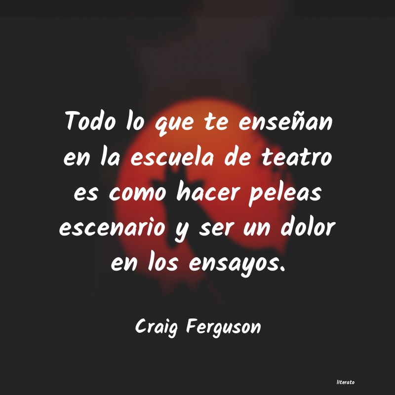 frases de Craig Ferguson