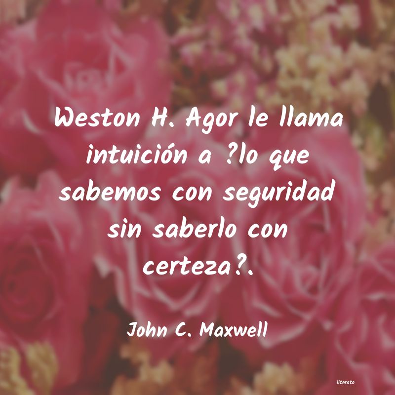 Frases de John C. Maxwell