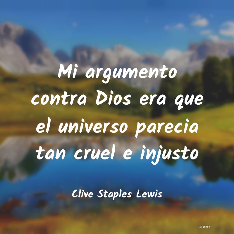 Frases de Clive Staples Lewis