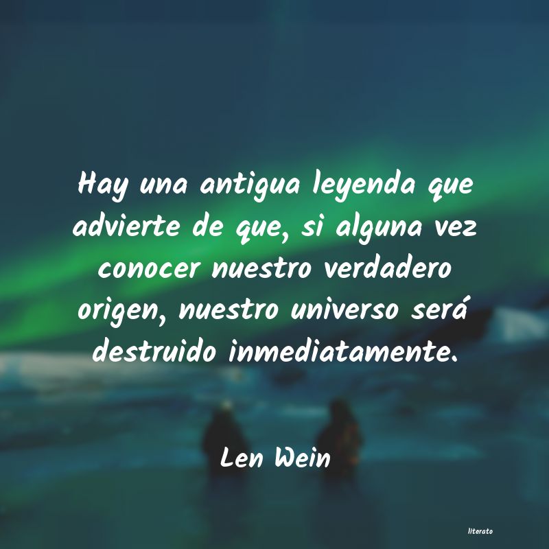 frases de Len Wein