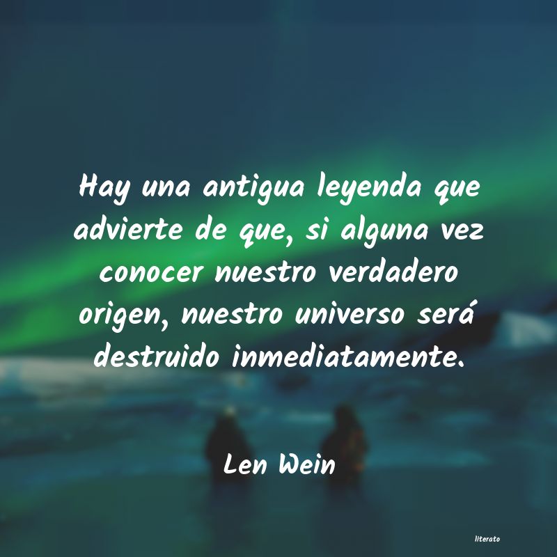 Frases de Len Wein