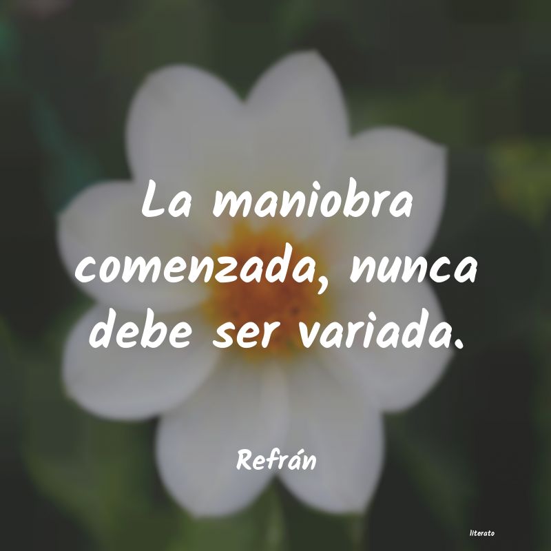 frases de Refrán