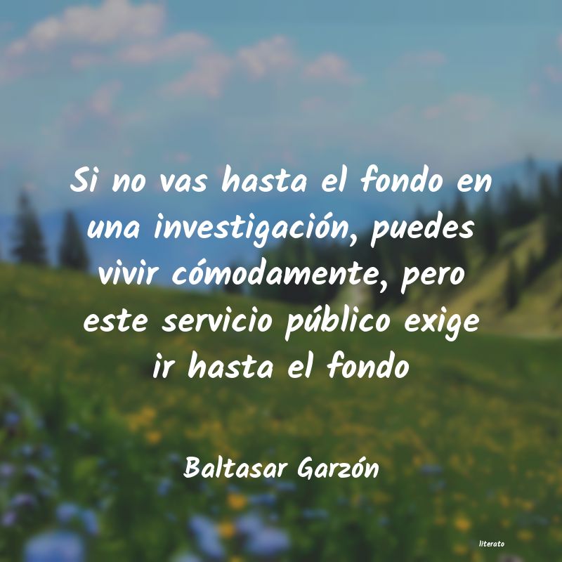 Frases de Baltasar Garzón