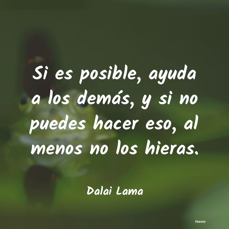 Frases de Dalai Lama