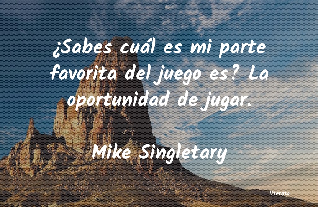 Frases de Mike Singletary