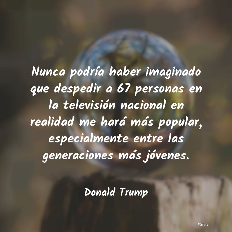 Frases de Donald Trump