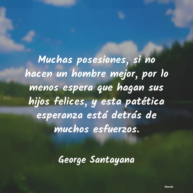 frases de George Santayana