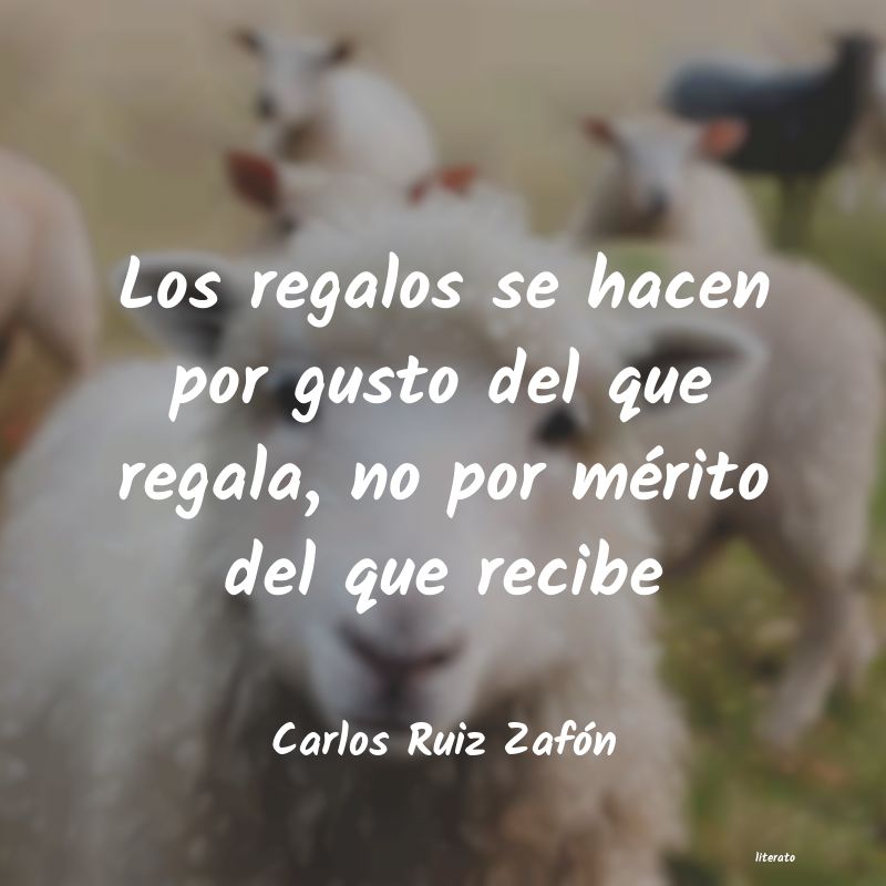 frases de Carlos Ruiz ZafÃ³n