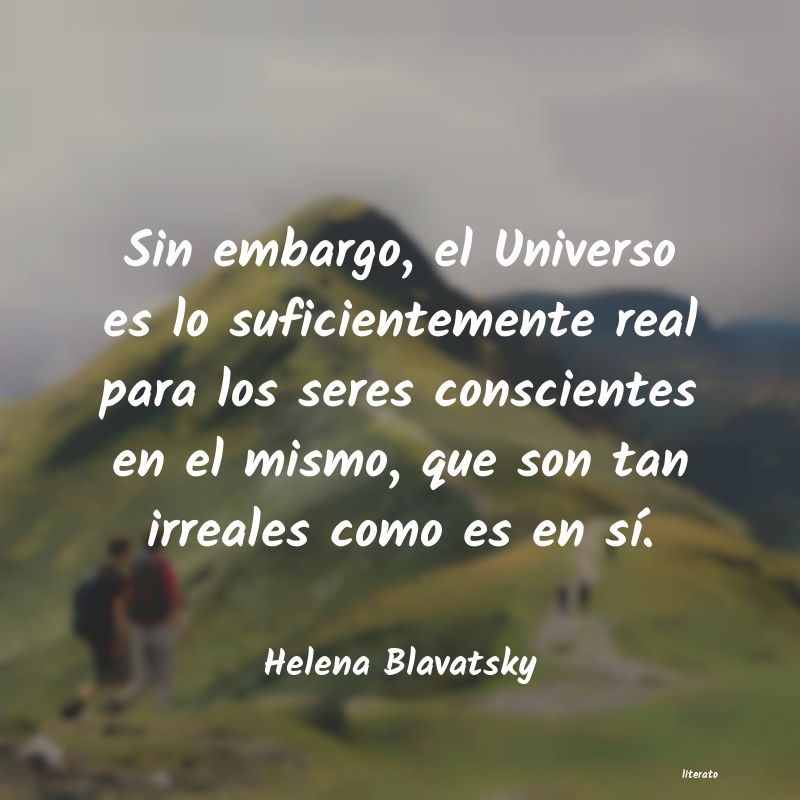 Frases de Helena Blavatsky