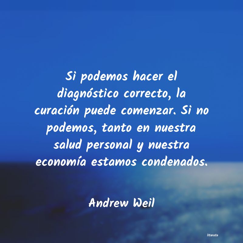 Frases de Andrew Weil