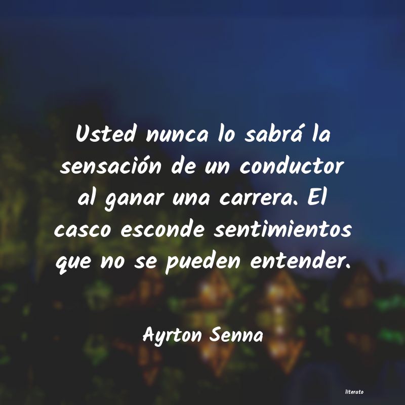 frases de Ayrton Senna