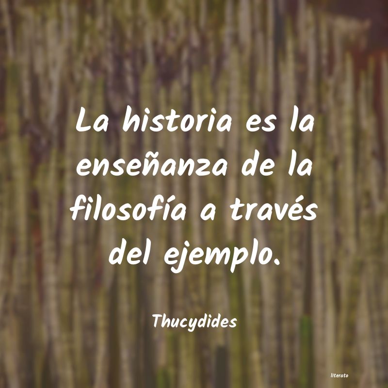 Frases de Thucydides