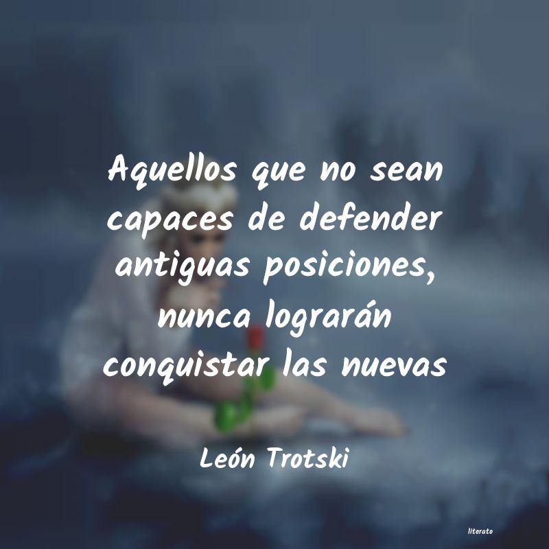 frases de León Trotski