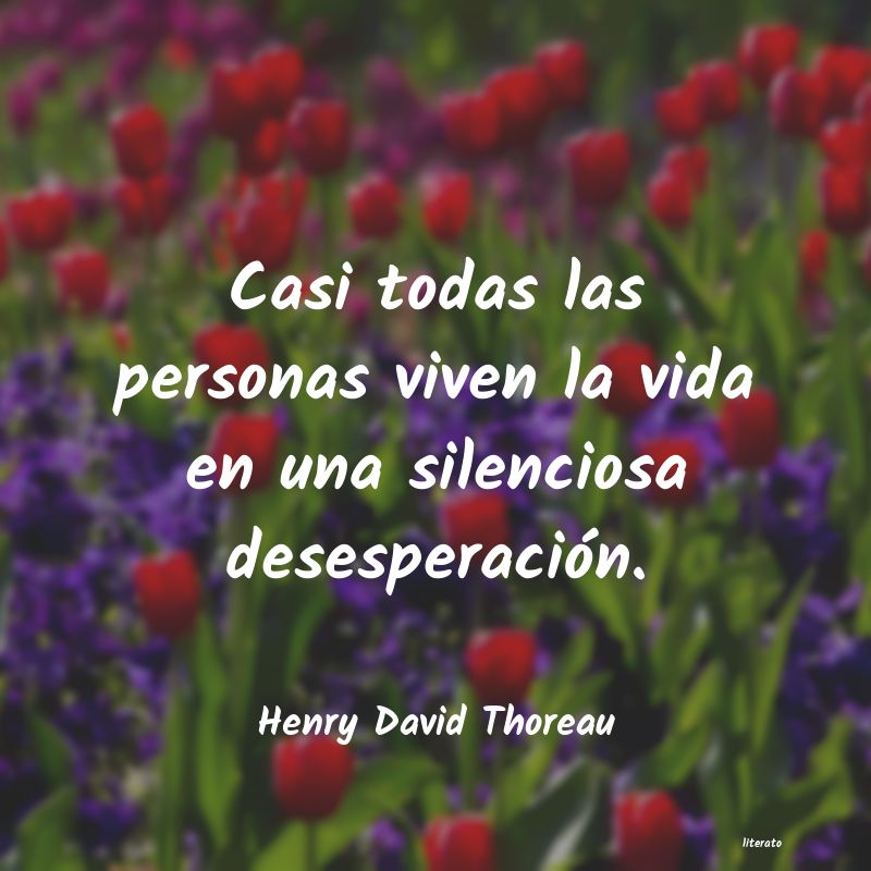 frases de Henry David Thoreau