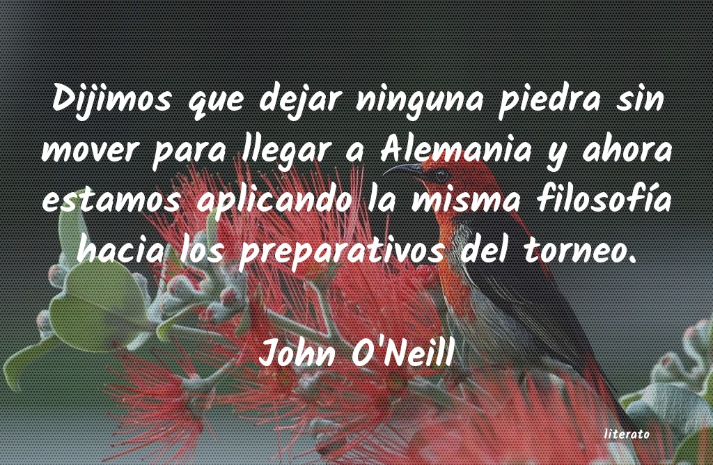 Frases de John O'Neill