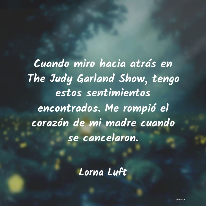 frases de Lorna Luft