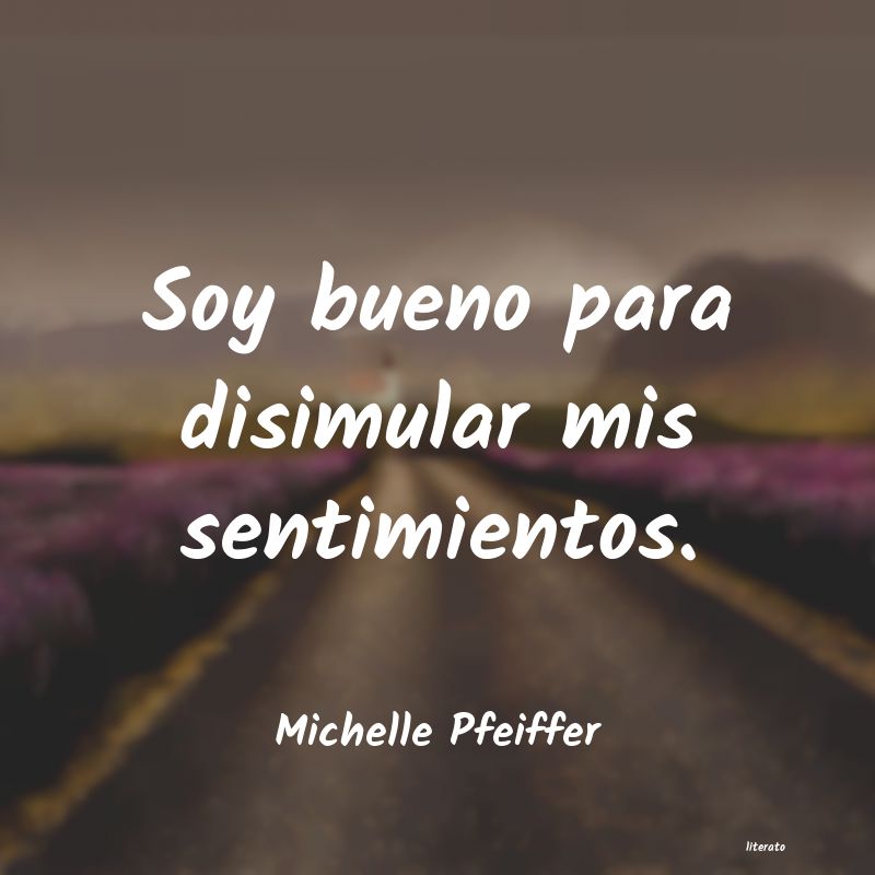 frases de Michelle Pfeiffer