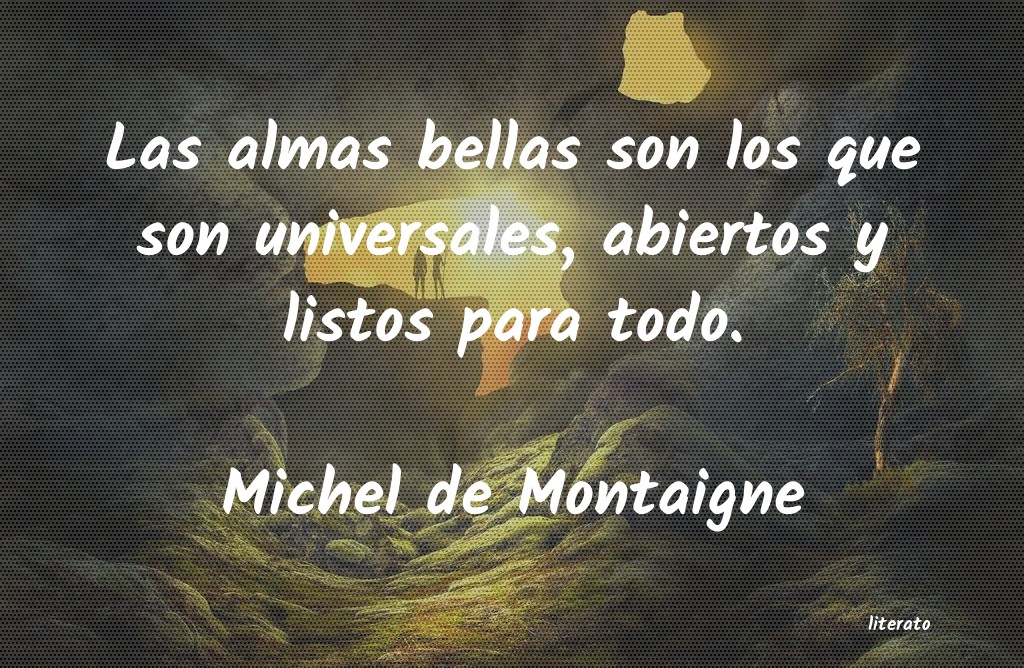 frases de Michel de Montaigne