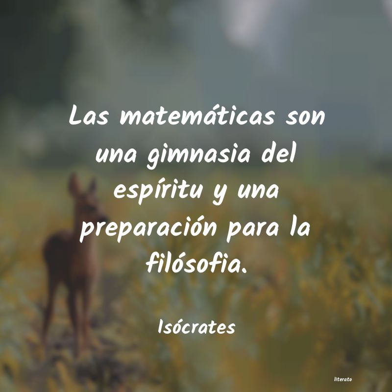 frases de Isócrates