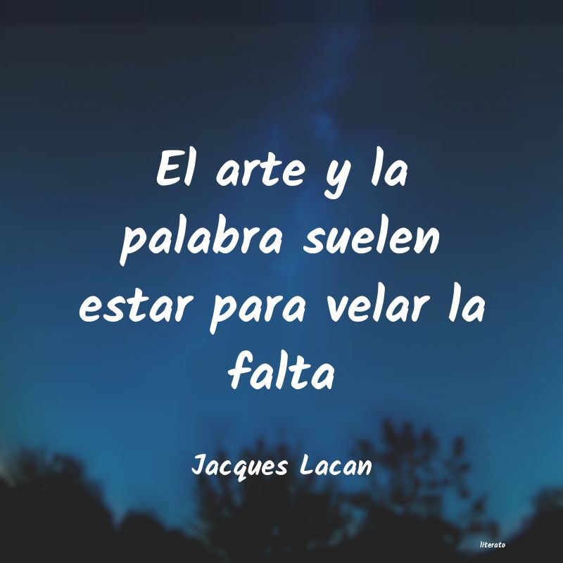 Frases de Jacques Lacan