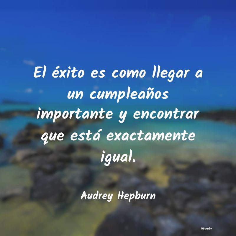 Frases de Audrey Hepburn