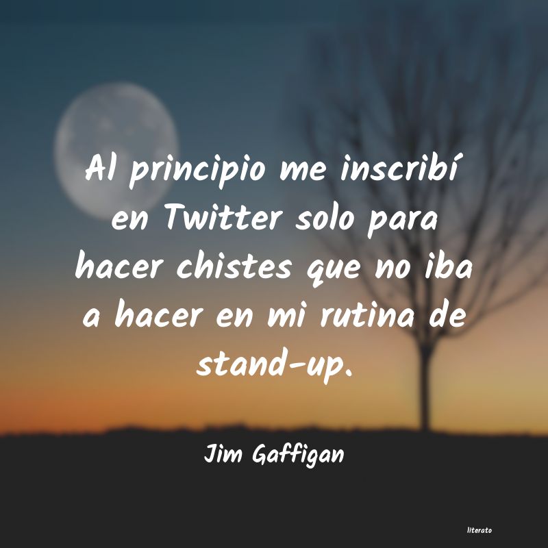 Frases de Jim Gaffigan