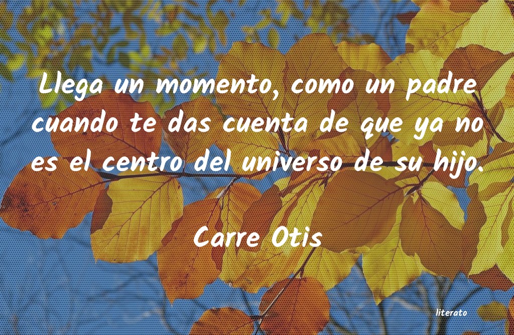 frases de Carre Otis