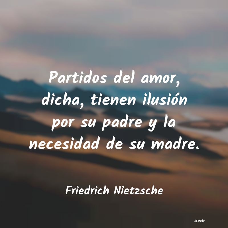 necesidad de amor