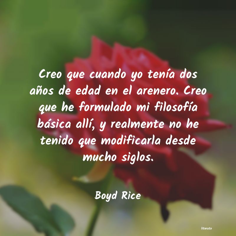 Frases de Boyd Rice