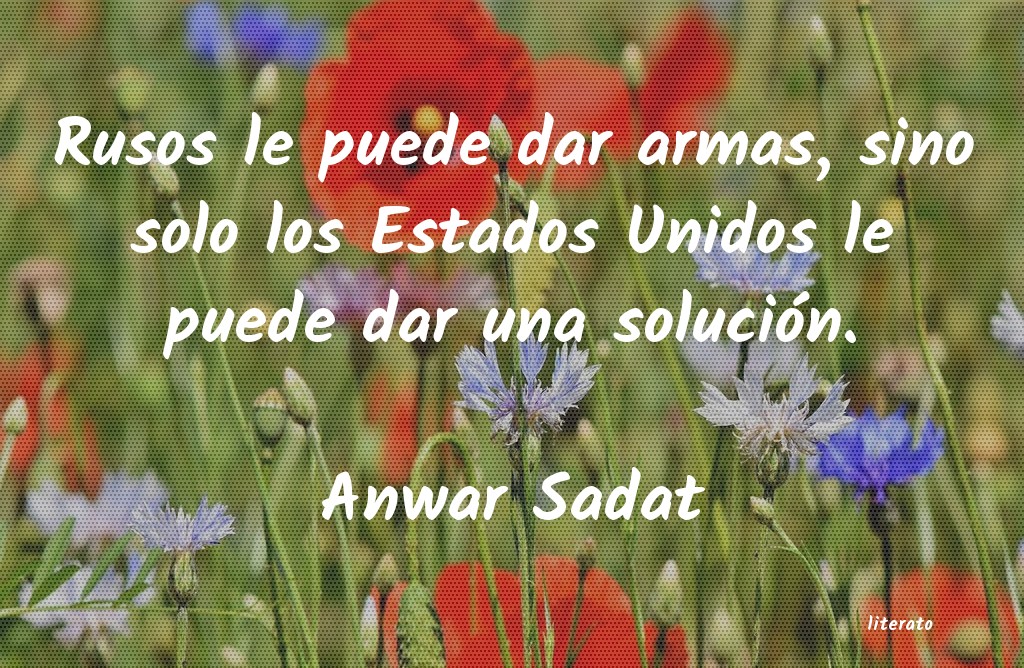 Frases de Anwar Sadat