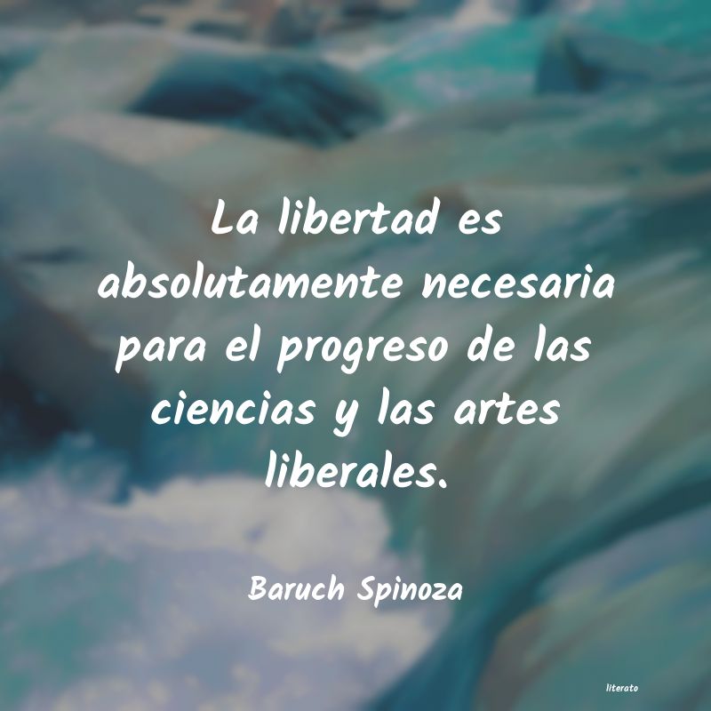 frases de Baruch Spinoza
