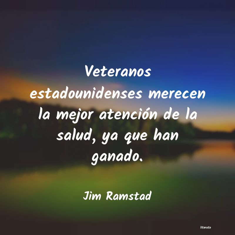 Frases de Jim Ramstad