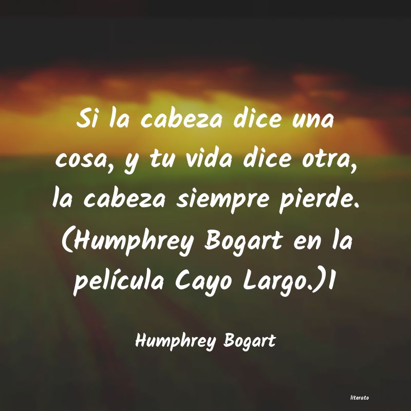 Frases de Humphrey Bogart