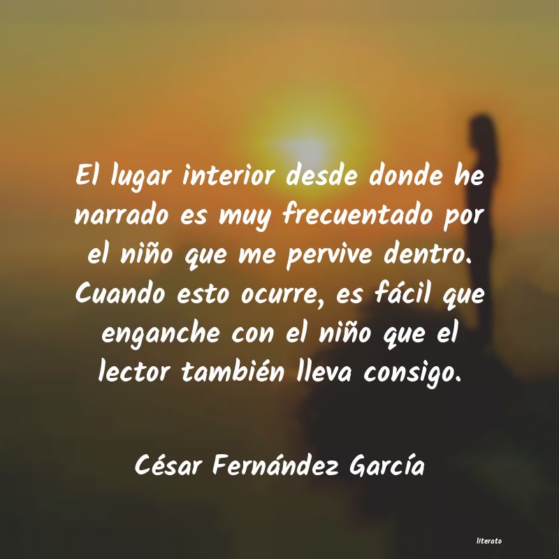 Frases de César Fernández García