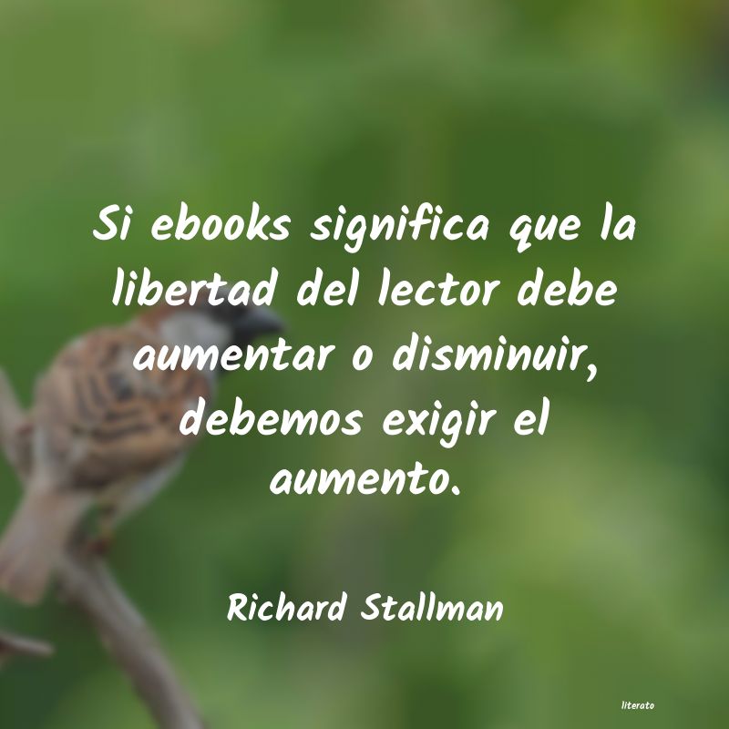 Frases de Richard Stallman