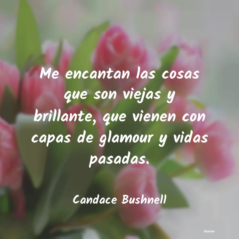 frases de Candace Bushnell