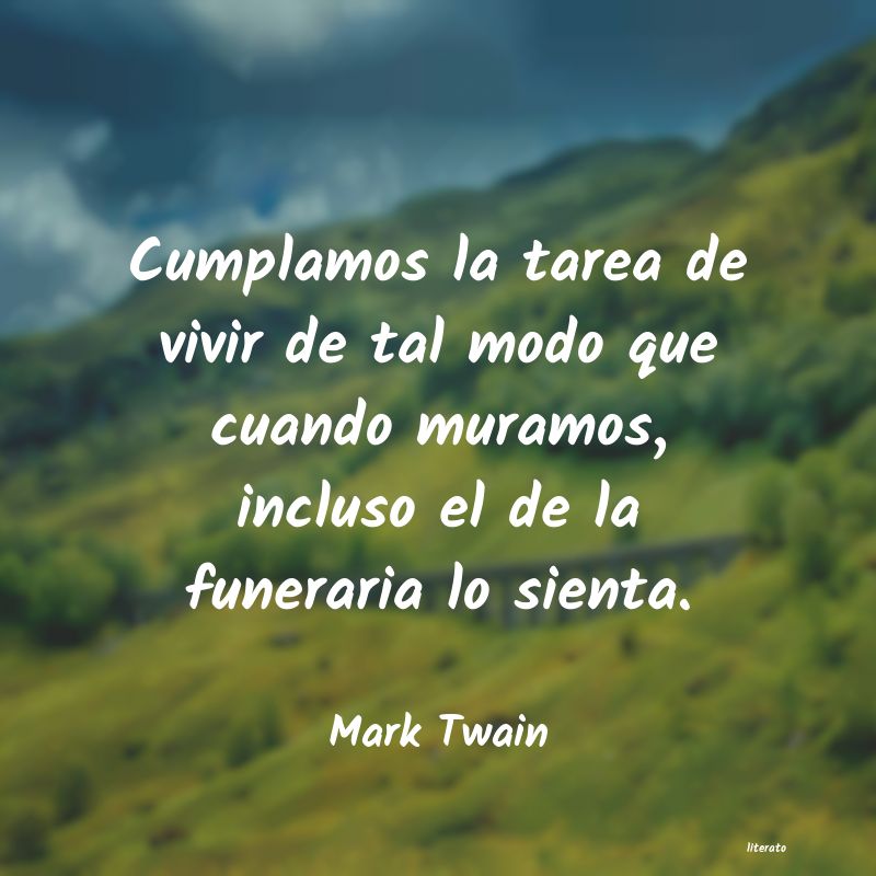 frases de Mark Twain