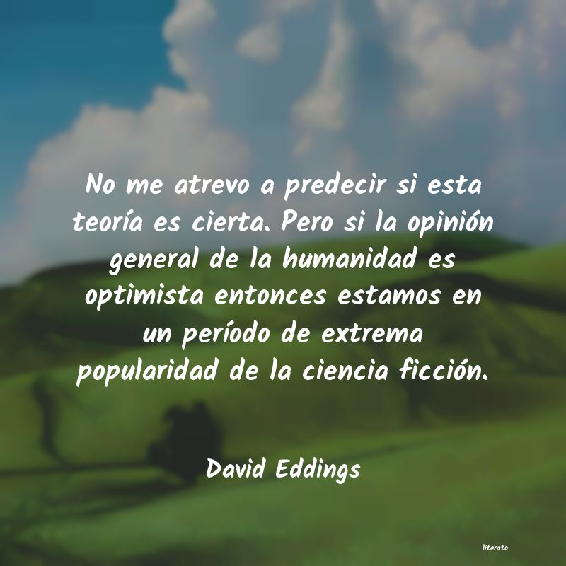 Frases de David Eddings
