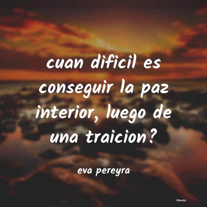 frases de eva pereyra