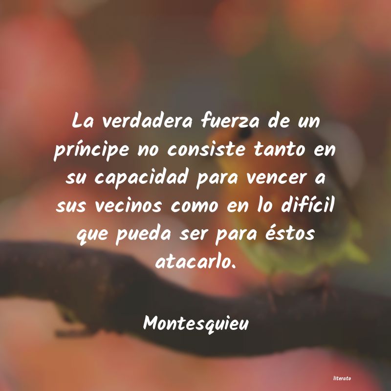 Frases de Montesquieu