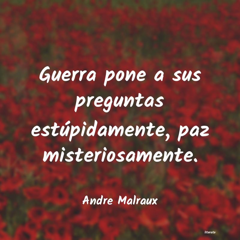 Frases de Andre Malraux