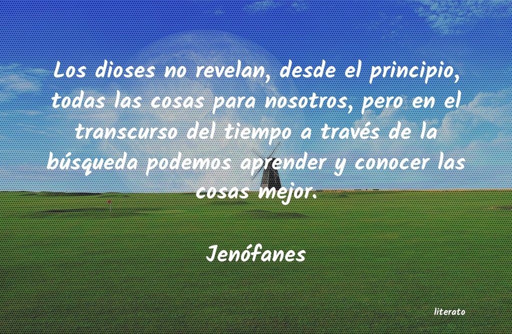 Frases de Jenófanes