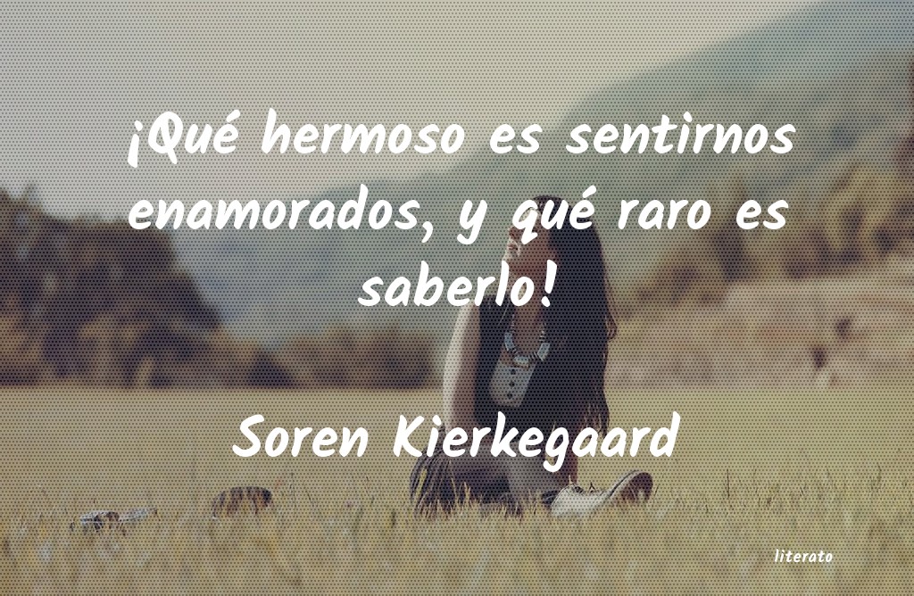frases de Soren Kierkegaard