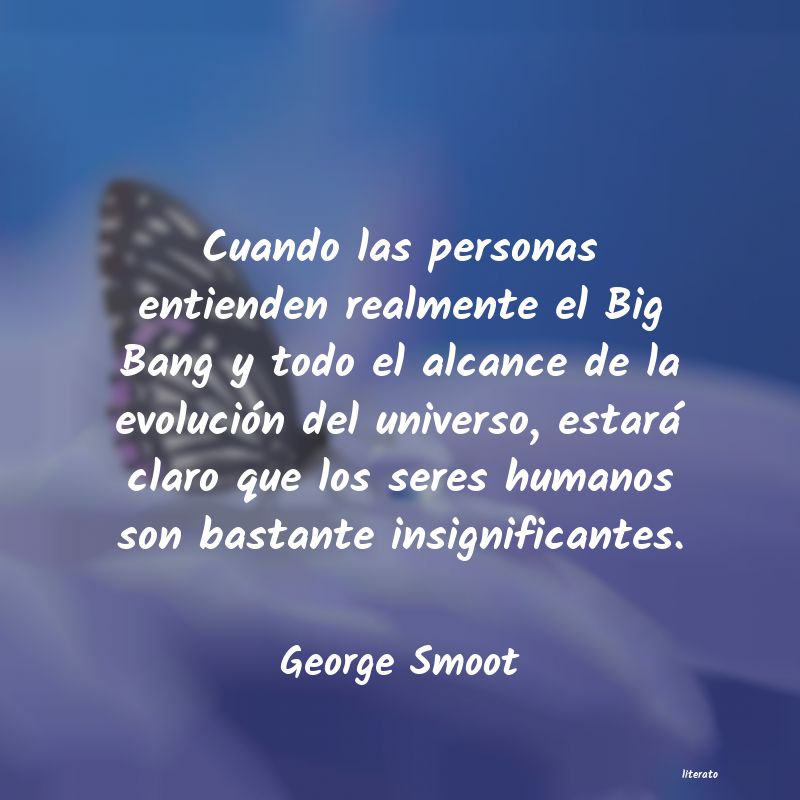 frases de George Smoot