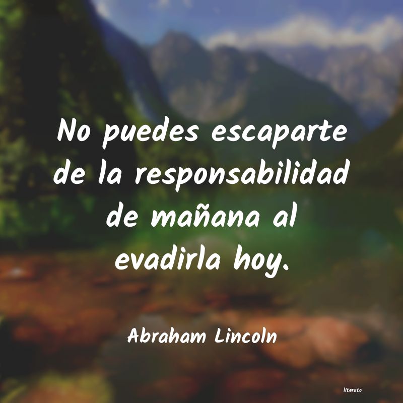 Frases de Abraham Lincoln