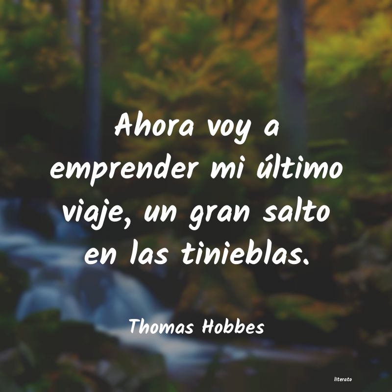 Frases de Thomas Hobbes