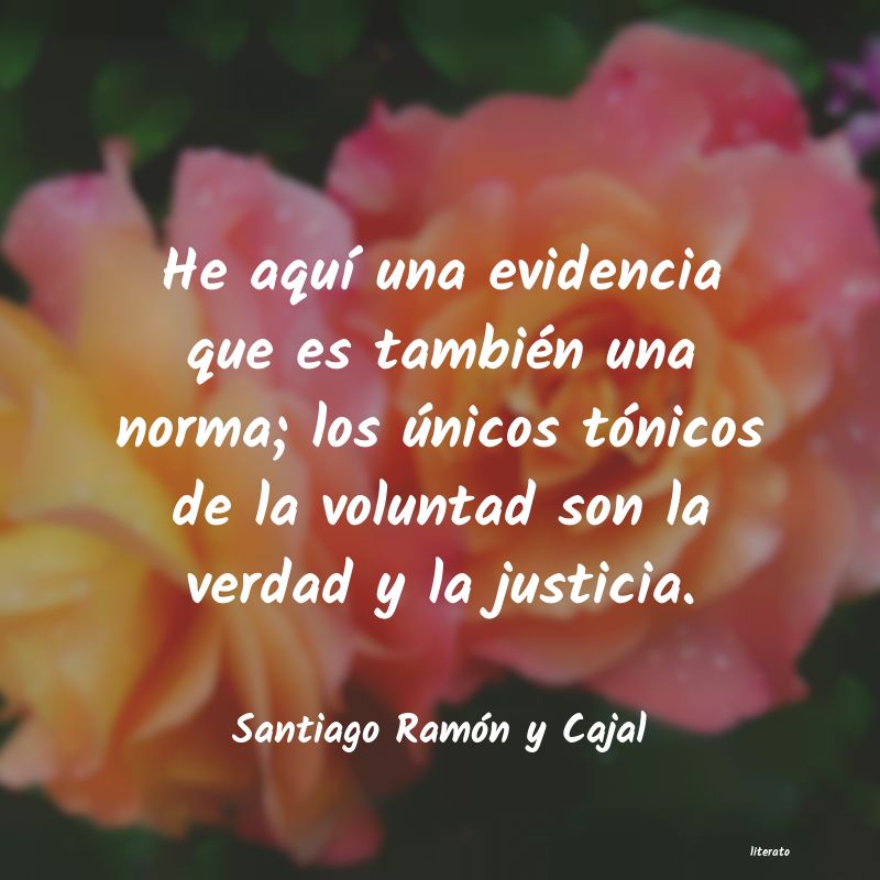 frases de Santiago Ramón y Cajal
