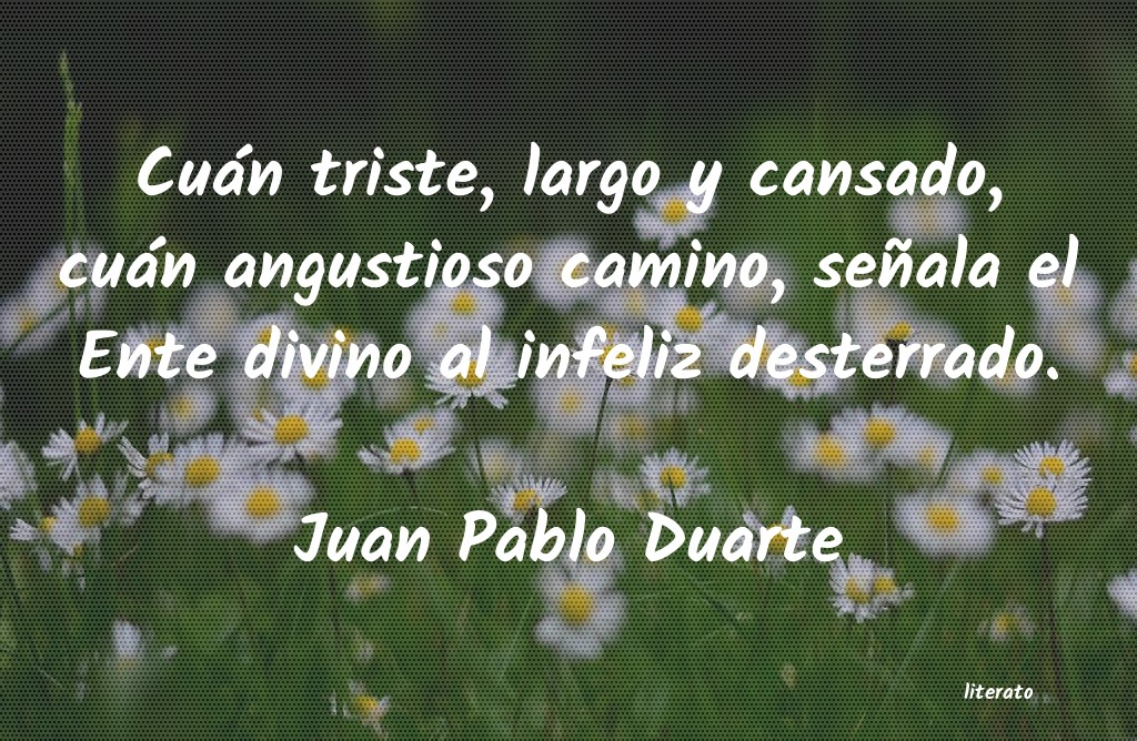 Frases de Juan Pablo Duarte